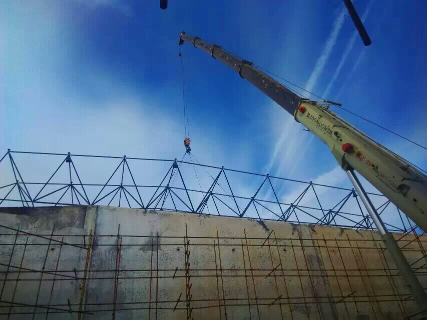 巢湖食堂网架结构工程